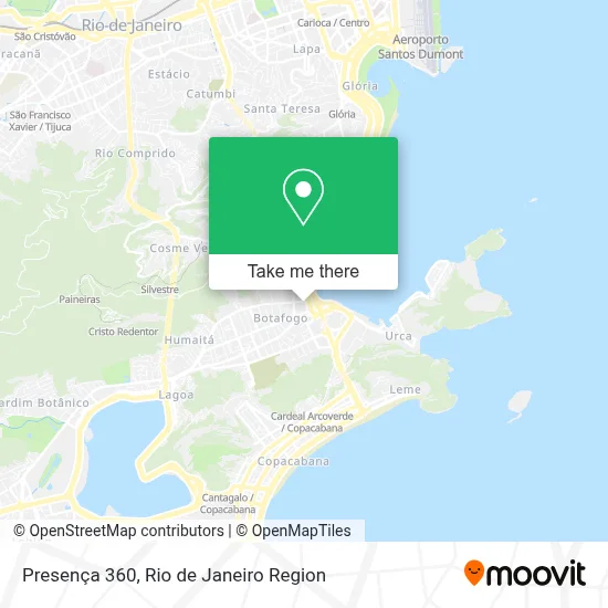 Presença 360 map