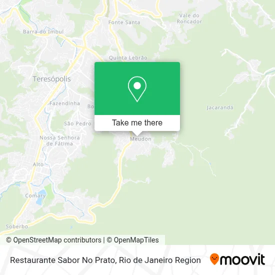 Restaurante Sabor No Prato map