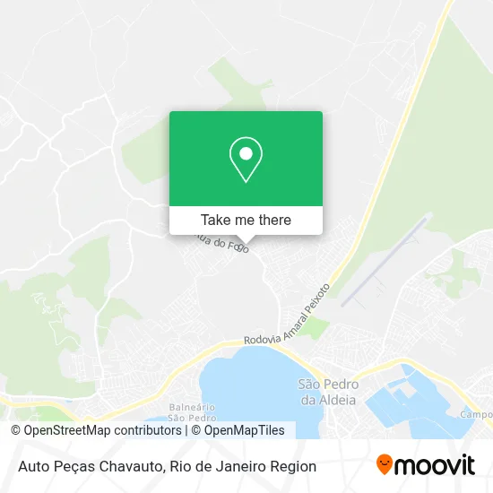 Auto Peças Chavauto map