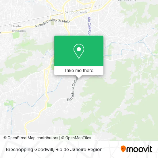 Brechopping Goodwill map