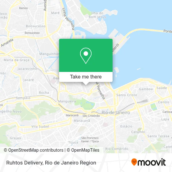 Ruhtos Delivery map