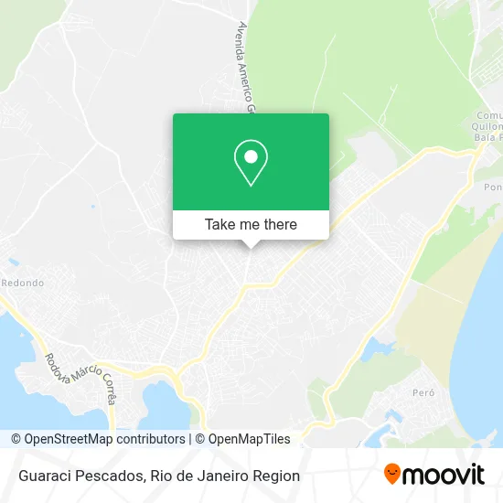 Guaraci Pescados map