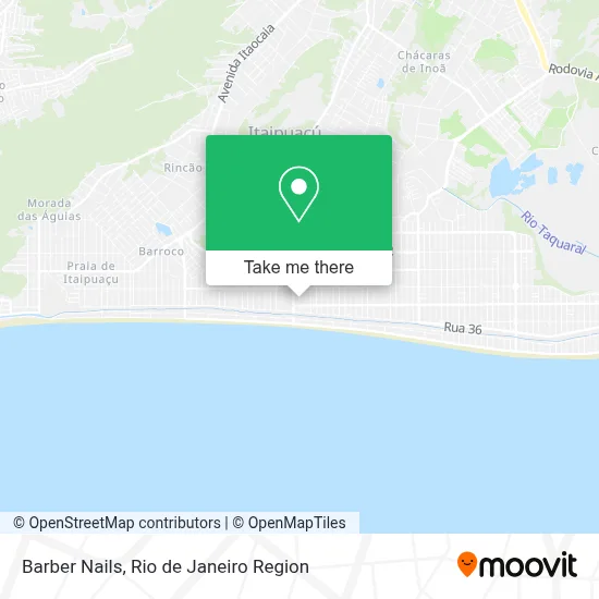 Barber Nails map
