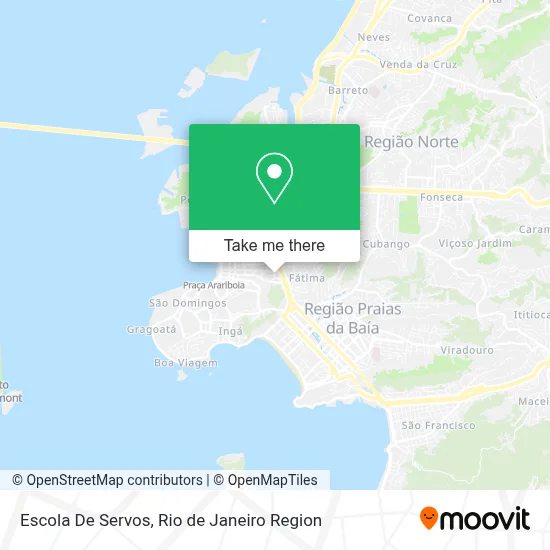 Escola De Servos map
