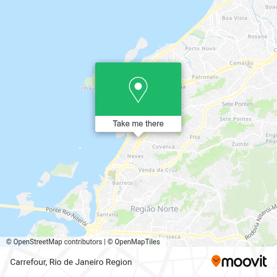 Carrefour map