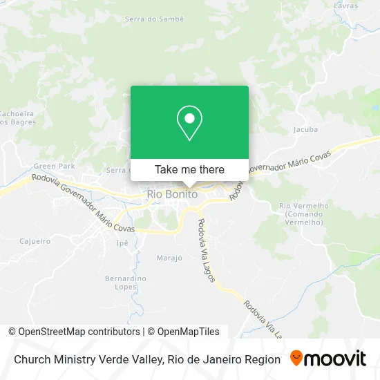 Church Ministry Verde Valley map