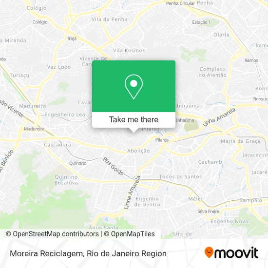 Moreira Reciclagem map