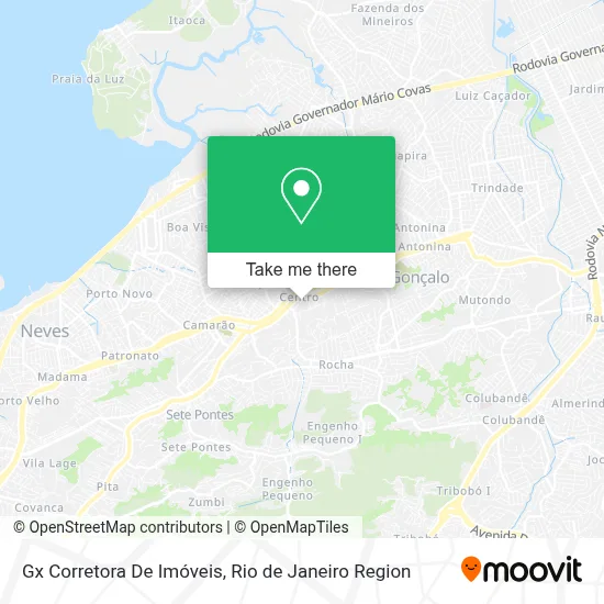 Gx Corretora De Imóveis map