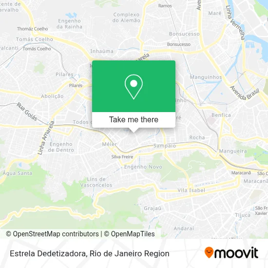 Estrela Dedetizadora map