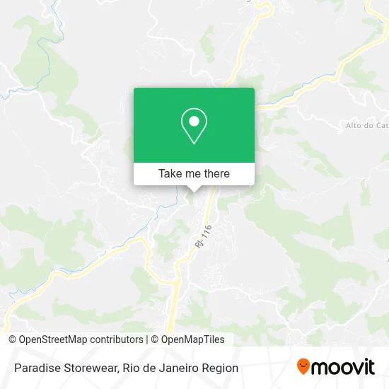 Paradise Storewear map