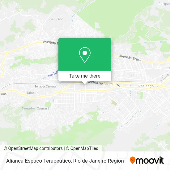 Alianca Espaco Terapeutico map