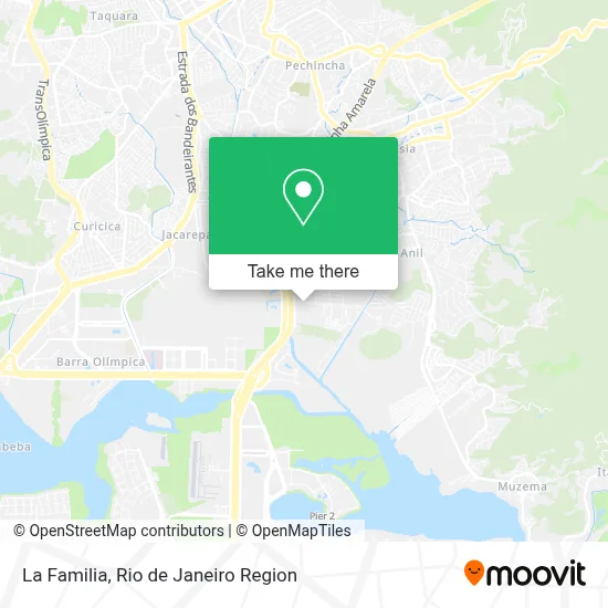 La Familia map