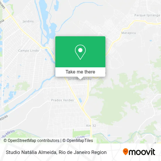 Studio Natália Almeida map