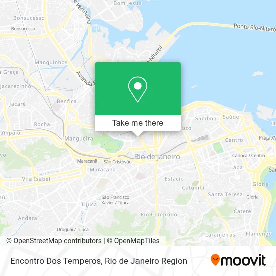 Encontro Dos Temperos map