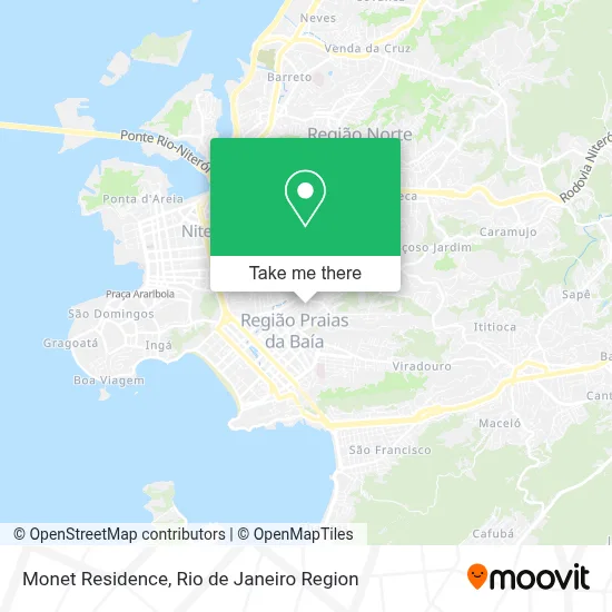 Monet Residence map