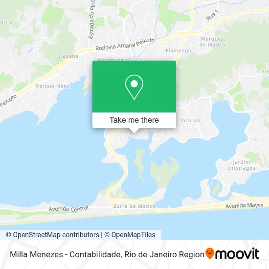 Milla Menezes - Contabilidade map