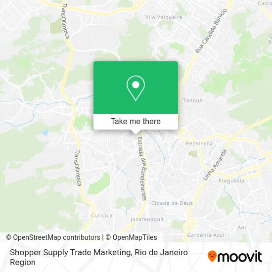 Shopper Supply Trade Marketing map