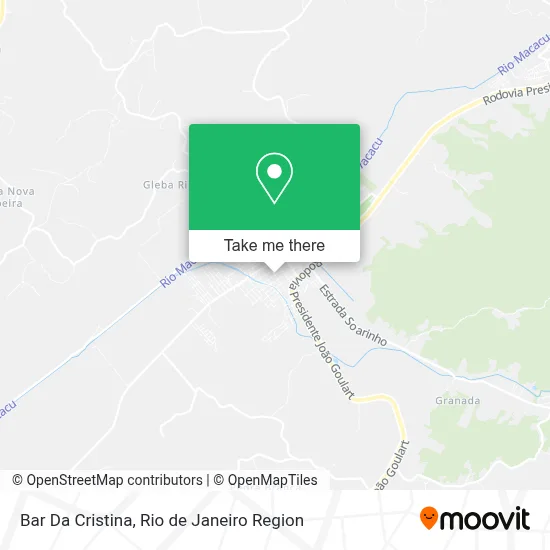 Bar Da Cristina map