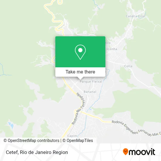 Cetef map