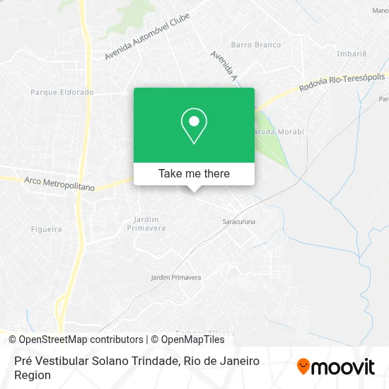 Pré Vestibular Solano Trindade map