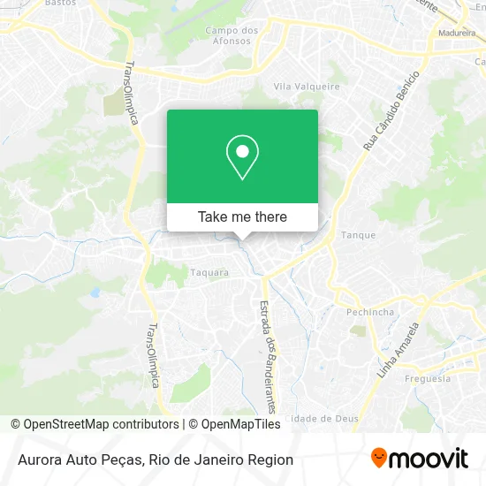 Aurora Auto Peças map