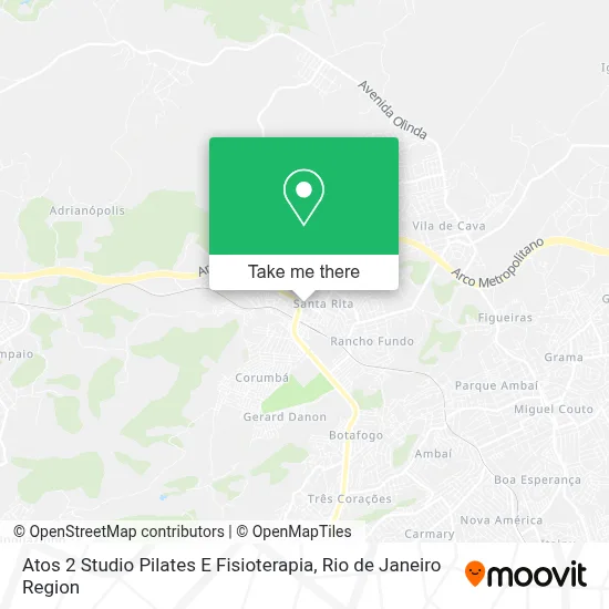 Atos 2 Studio Pilates E Fisioterapia map