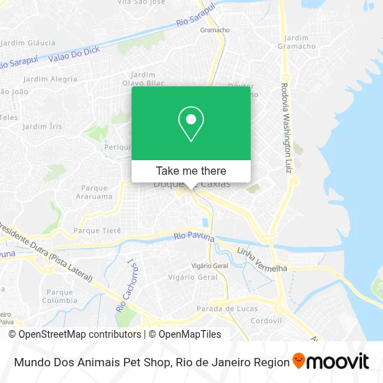 Mundo Dos Animais Pet Shop map
