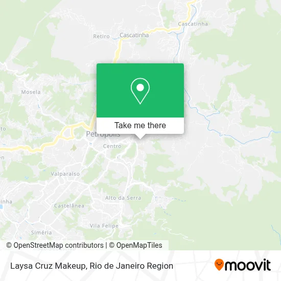 Laysa Cruz Makeup map