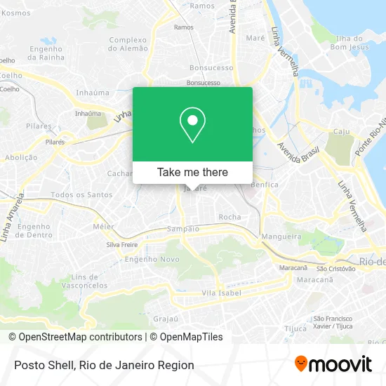 Posto Shell map