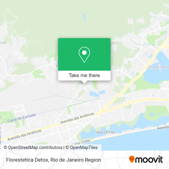 Florestetica Detox map