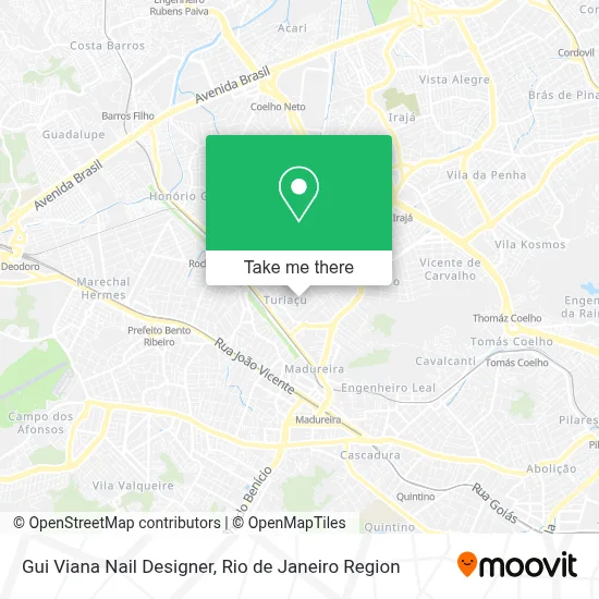 Gui Viana Nail Designer map