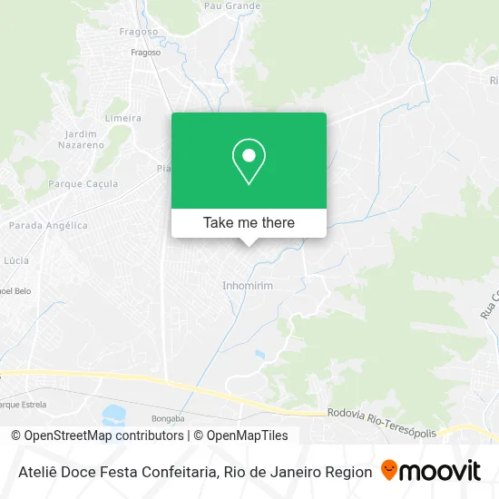 Ateliê Doce Festa Confeitaria map