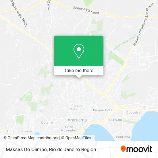 Massas Do Olimpo map