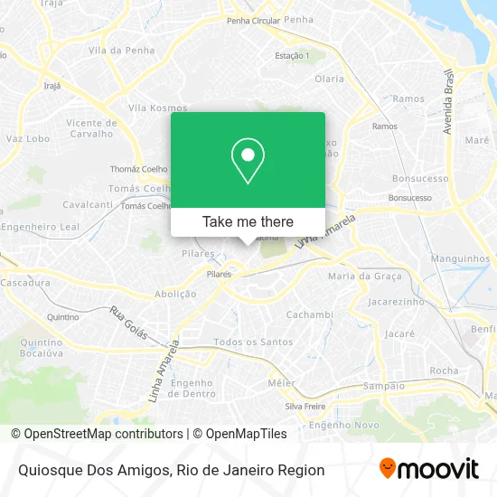 Quiosque Dos Amigos map