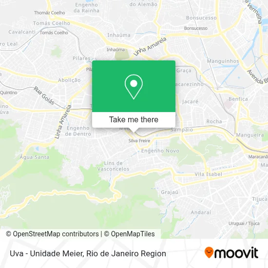 Uva - Unidade Meier map