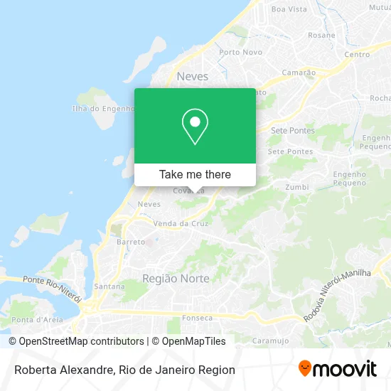 Roberta Alexandre map