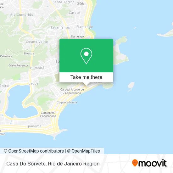Casa Do Sorvete map