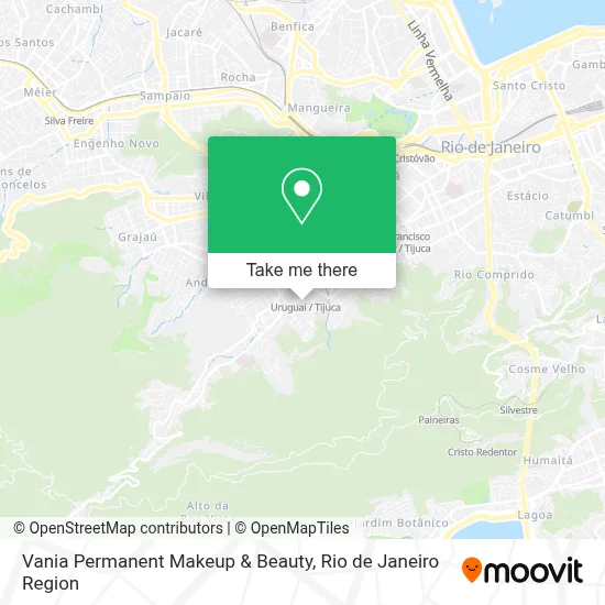 Vania Permanent Makeup & Beauty map