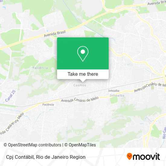 Cpj Contábil map
