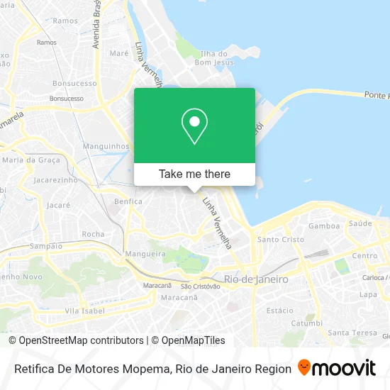 Retifica De Motores Mopema map