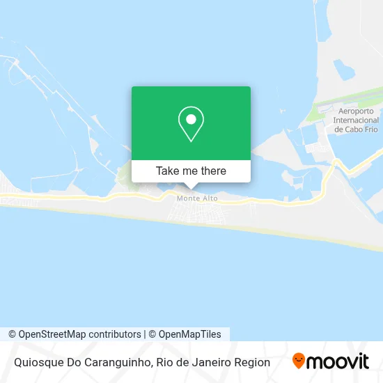 Quiosque Do Caranguinho map