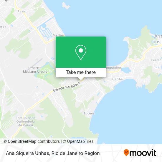 Ana Siqueira Unhas map