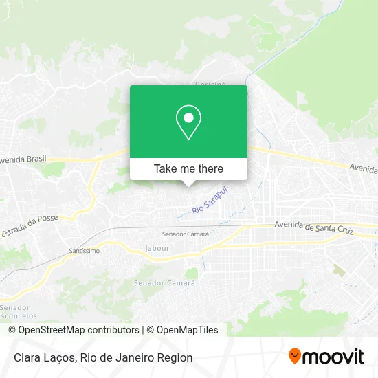 Clara Laços map
