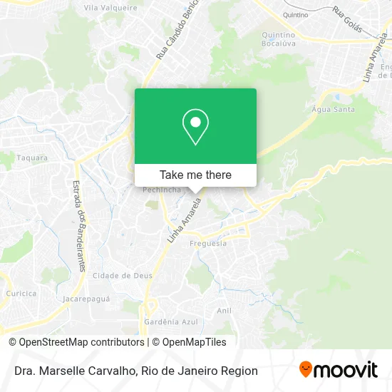 Dra. Marselle Carvalho map