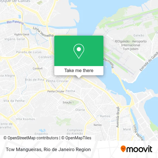 Tcw Mangueiras map