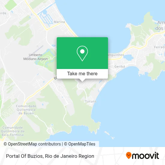 Portal Of Buzios map