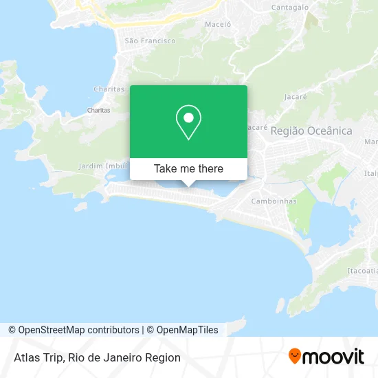 Atlas Trip map