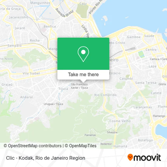 Clic - Kodak map