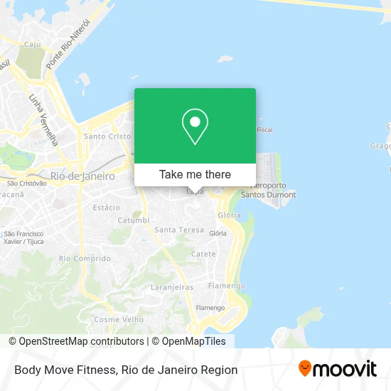 Body Move Fitness map
