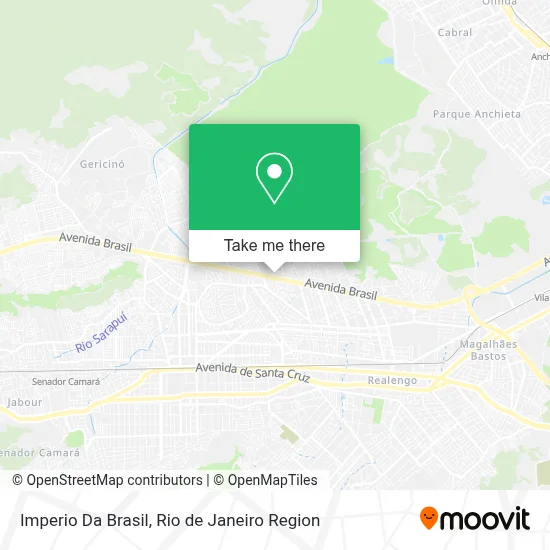 Imperio Da Brasil map